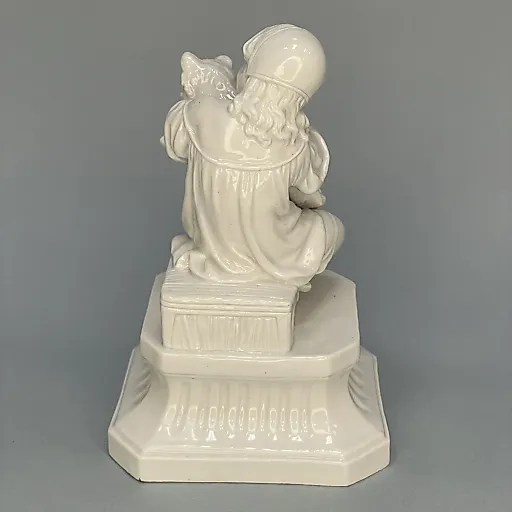 Девочка с кошкой период правления Николая I модель Августа Шписа ИФЗ 1853-1855 г - View 3