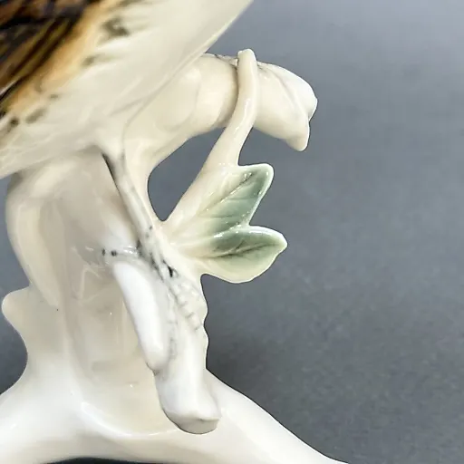 Коллекционная очень редкая фигурка Соловей на ветке Карл Энс 1950 - 1960 годы - View 5