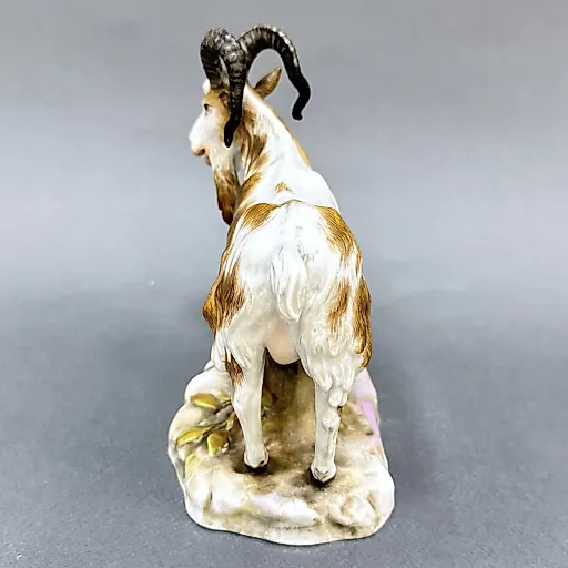 Старинная статуэтка "Козел". Тюрингия, 1900 годы - View 4