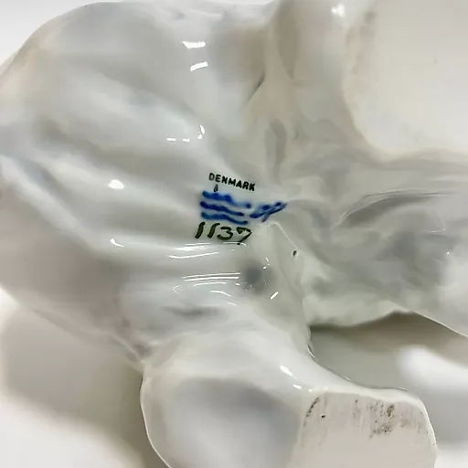 Скульптура Белый медведь Роял Копенгаген. 1969-1974 - View 4