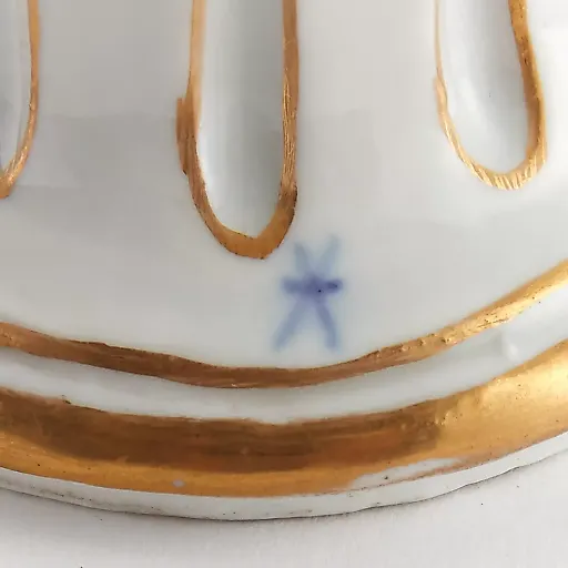 Старинный бюст девочки ручной работы - View 5