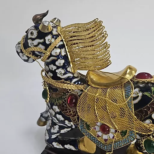 Фигурка лошадь эмаль - View 8