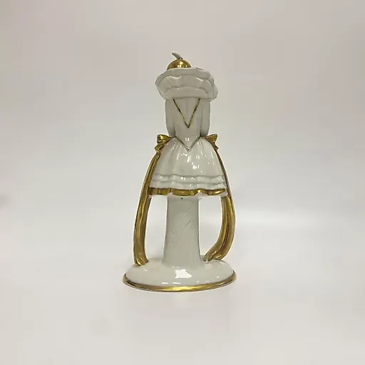 Пара старинных статуэток "Пьеро и Коломбина" в стиле ар деко - View 8