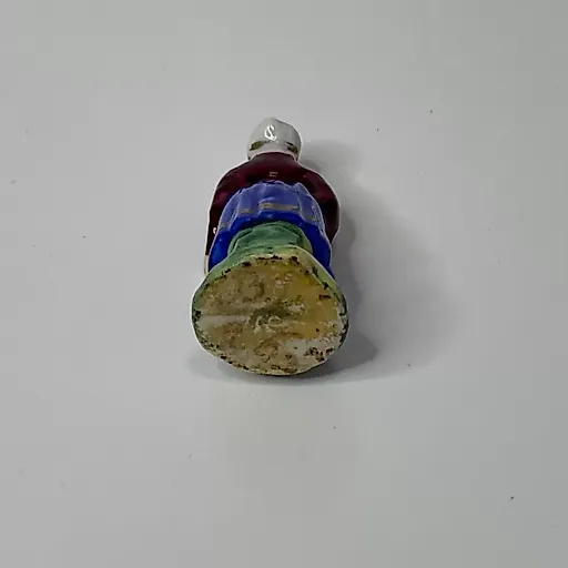 Старинная статуэтка "Женщина в синей юбке" - View 4