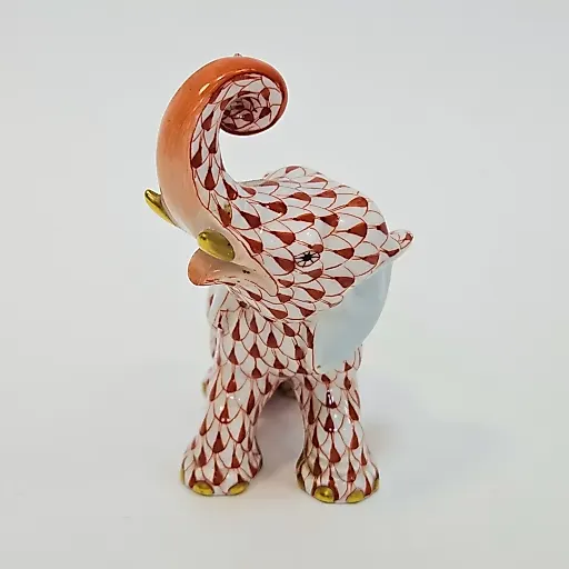 Статуэтка красный слон - View 5