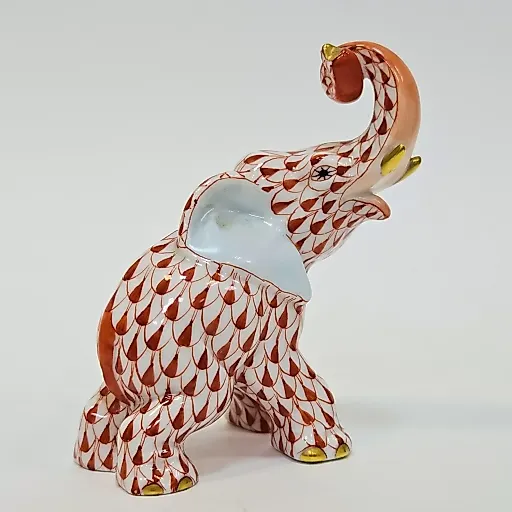 Статуэтка красный слон - View 7
