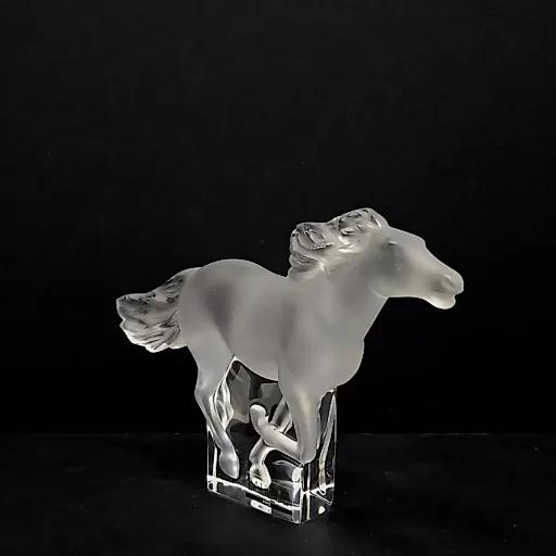 Скульптура "Конь" прозрачный - View 2