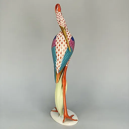 Фигурка Цапля Herend 1960-1970 г Венгрия - View 4