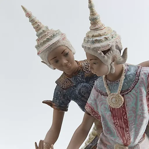 Скульптурная композиция "Балийские танцоры", дизайн В. Мартинез - View 6