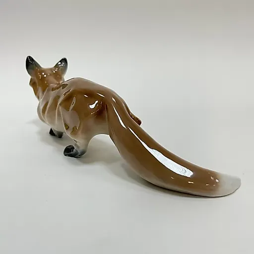 Фигурка Лисица крадущаяся модерн 1900 гг Германия - View 5