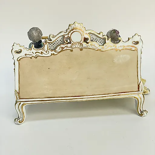 Скульптурная группа "Музыканты на банкетке" конец 19 века - View 7