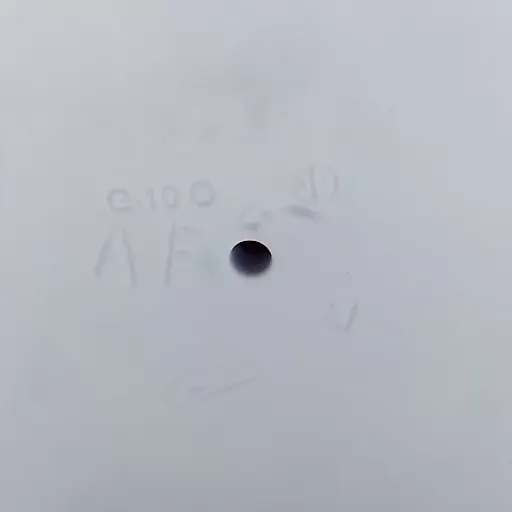 Большая коллекционная фарфоровая скульптура - бюст "Задумчивый клоун". - View 5