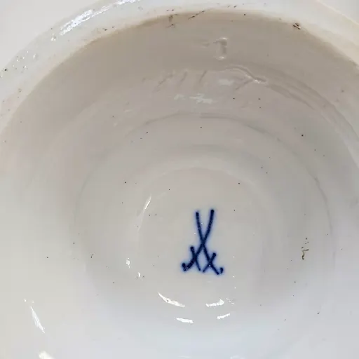 Фигурка Купидон в образе нищего модель Генриха Швабе 1830-1870 Германия. - View 6