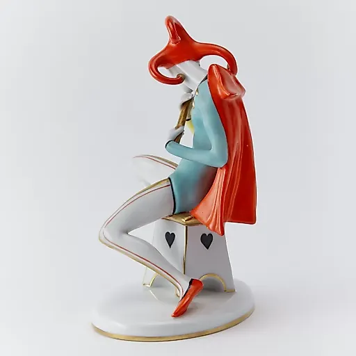 Лимитированная серия! Статуэтка "Арлекин в красном" из серии «Карнавал» - View 3