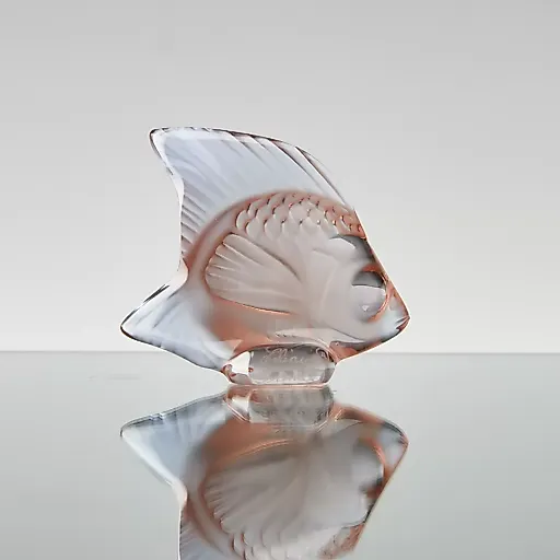 Хрустальная рыбка дымчатого оттенка - View 7