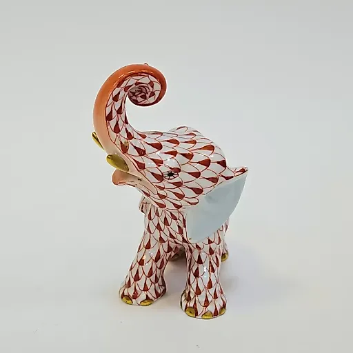 Статуэтка красный слон - View 2