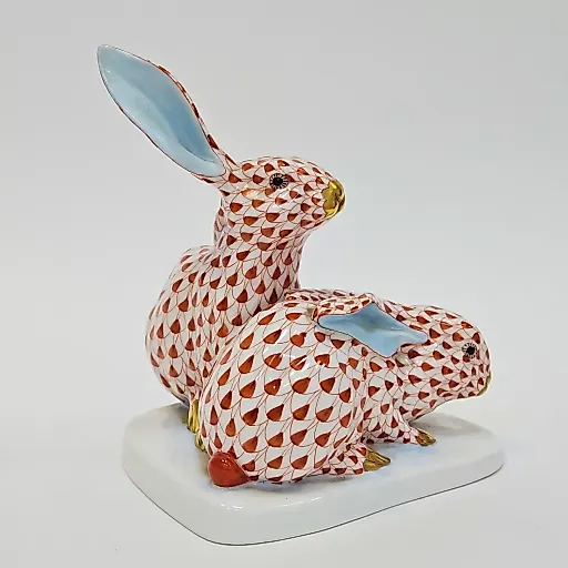 Статуэтка пара зайцев - View 2