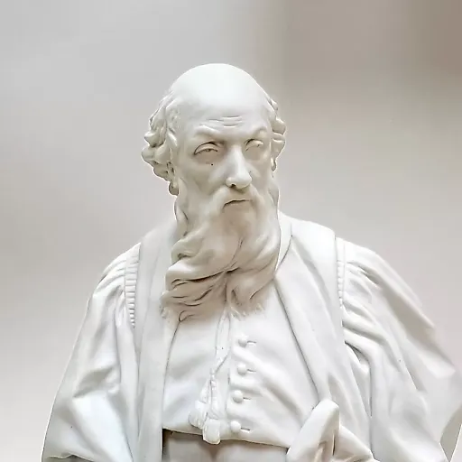 Скульптура "Канцлер Мишель де Лопиталь" Sevres 1808 гг - View 7