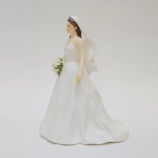 Пара фигурок ROYAL DOULTON День королевской свадьбы Принца Уильяма и Кейт Мидлтон - View 3