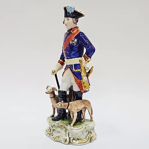 Редкая фарфоровая фигура - Фридрих Великий la courtille - View 2