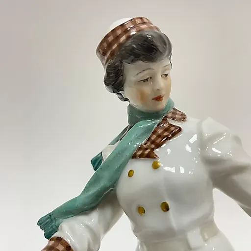 Статуэтка "Фигуристка" около 1910 г - View 2