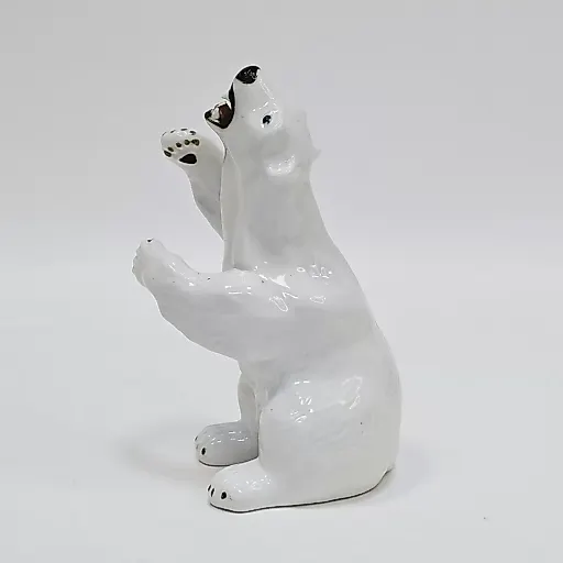 Фигурка "Медведь полярный с оскалом" 1900 гг - View 4