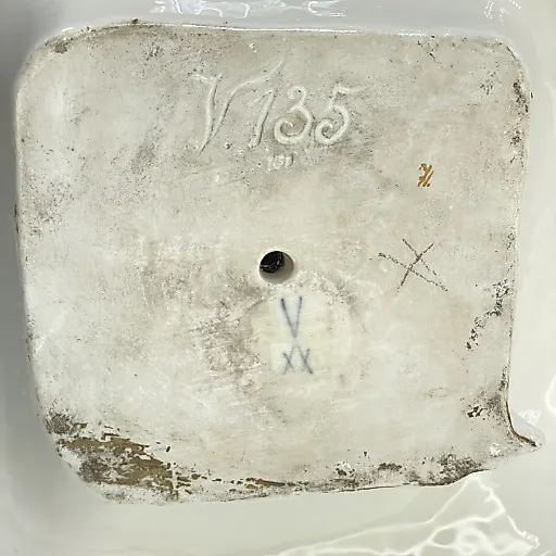 Статуэтка Лютнистка Кэйт Хян модель Эриха Хезеля Германия 1908-1910 г - View 8