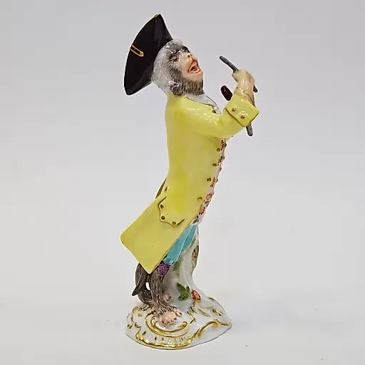 Статуэтка обезьяна с треугольником из обезьянего оркестра - View 5