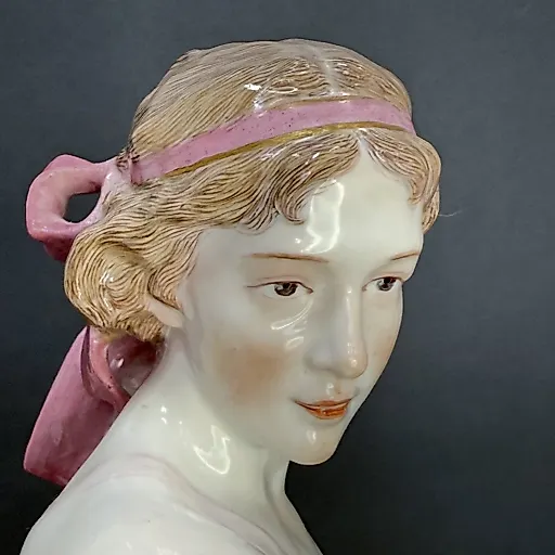 Скульптура HOOP THROWER модель Reinhold Boeltzig Германия 1909 г - View 10