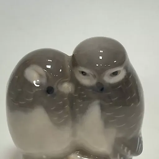 Коллекционная фарфоровая статуэтка "Совы" - View 4