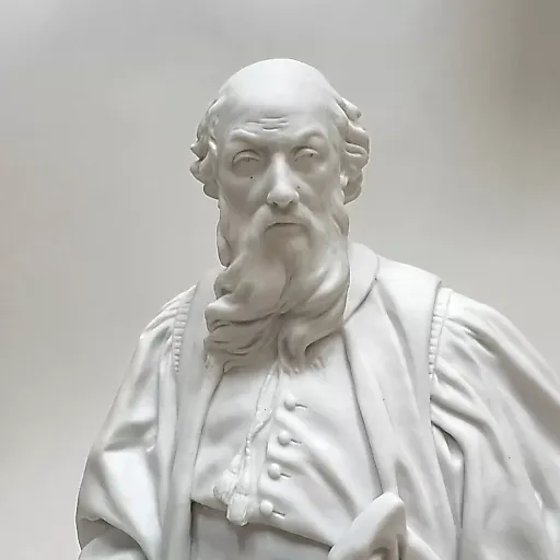 Скульптура "Канцлер Мишель де Лопиталь" Sevres 1808 гг - View 9