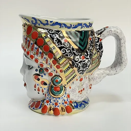 Декоративная кружка-молочник ЛФЗ «Молоко» №5 - View 4