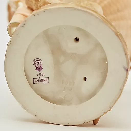 Старинная ваза ручной работы blush ivory - View 4