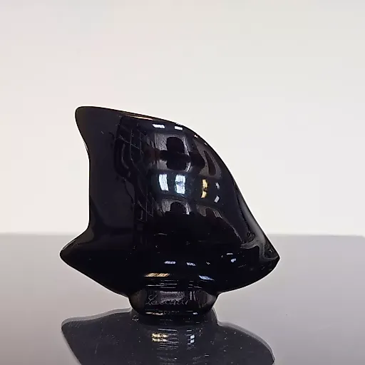 Хрустальная рыбка черная - View 5