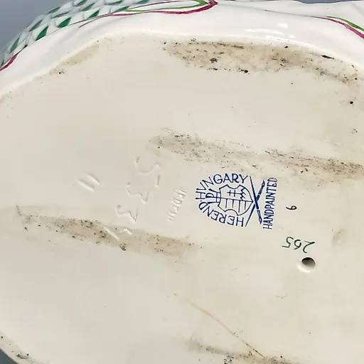 Фигурка Кролик сидящий на основании Herend 1960-1970гг Венгрия - View 7