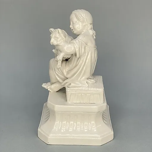 Девочка с кошкой период правления Николая I модель Августа Шписа ИФЗ 1853-1855 г - View 2