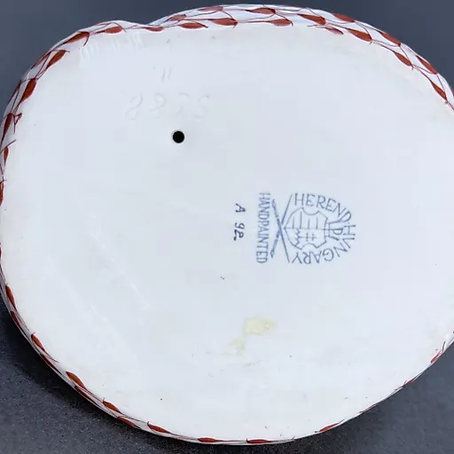 Фигурка фарфоровая Кобра лососевого цвета 1960-70 гг - View 6