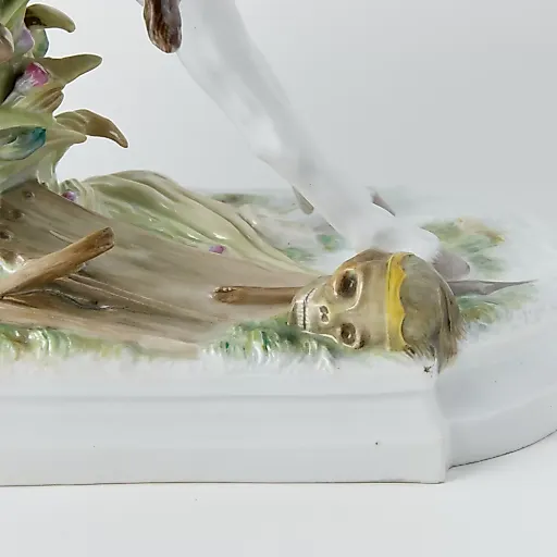 Коллекционная фарфоровая статуэтка "Гунн верхом на лошади" автор Erich Hosel - View 6