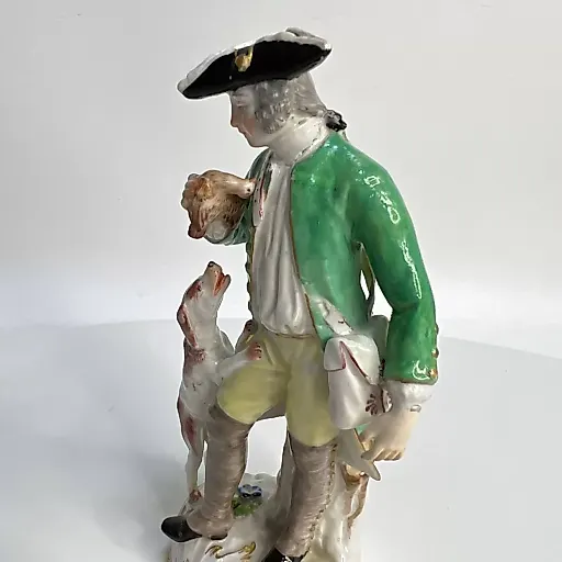 Старинная статуэтка "Охотник" - View 3