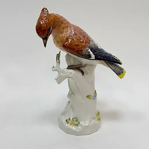 Редкая коллекционная фигурка Свиристель Германия 1945 г - View 4