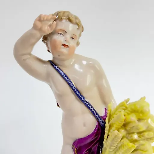 Фигурка "Времена года лето мальчик со снопом" - View 3