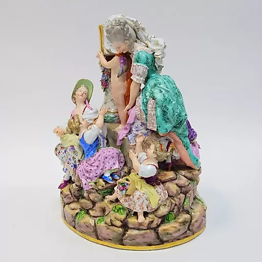 Скульптурная группа Уроки любви 1850 гг - View 2