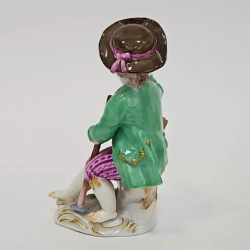 Статуэтка Садовник мальчик с виноградом - View 3