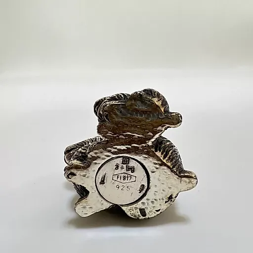 Фигурка серебро Зайчик и заяц - View 4