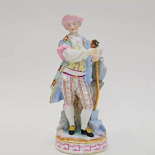 Статуэтка Садовник с лопатой и кувшином - View 7