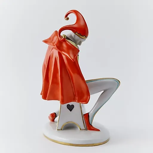 Лимитированная серия! Статуэтка "Арлекин в красном" из серии «Карнавал» - View 4
