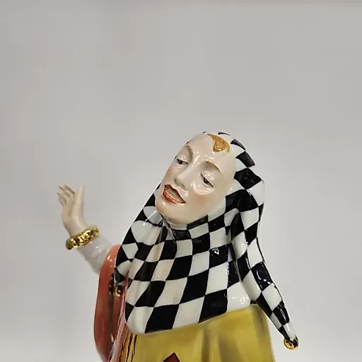 Редкая статуэтка Шут Карл Энс до 1919г - View 6