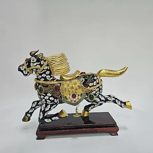 Фигурка лошадь эмаль - View 3