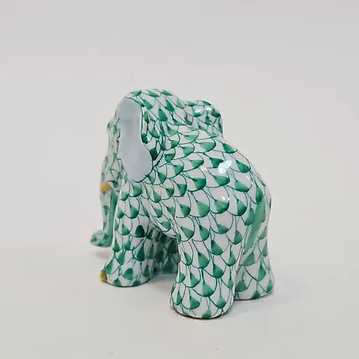 Статуэтка зеленый слоник - View 3