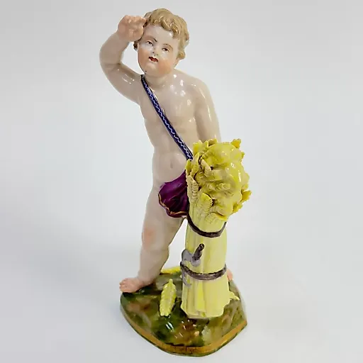 Фигурка "Времена года лето мальчик со снопом" - View 4